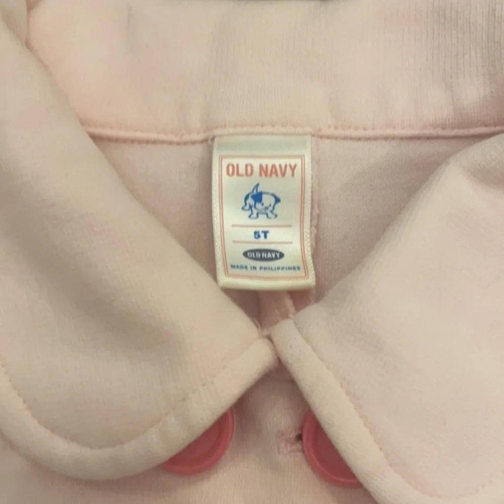 Pink pea coat 108